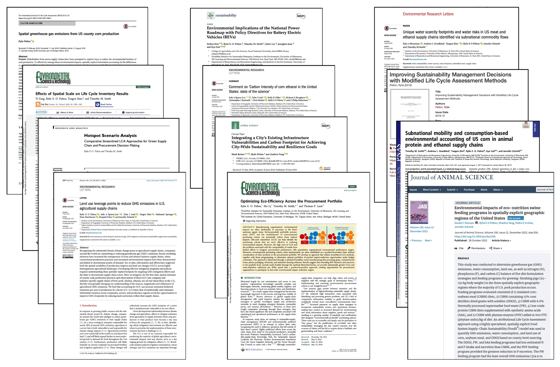 LEIF principals on Google Scholar
